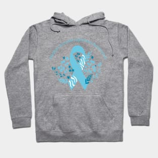 Median Arcuate Ligament Syndrome Floral Ribbon Hoodie